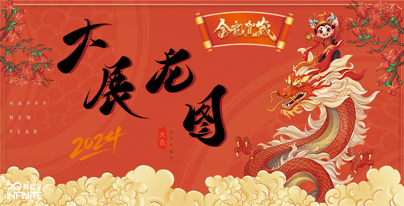 鲸益全恭祝大家春节愉快！龙腾四海！